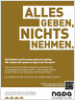 Info-Plakat 'ALLES GEBEN, NICHTS NEHMEN'
