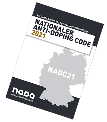 Cover des Nationalen Anti-Doping Codes 2021
