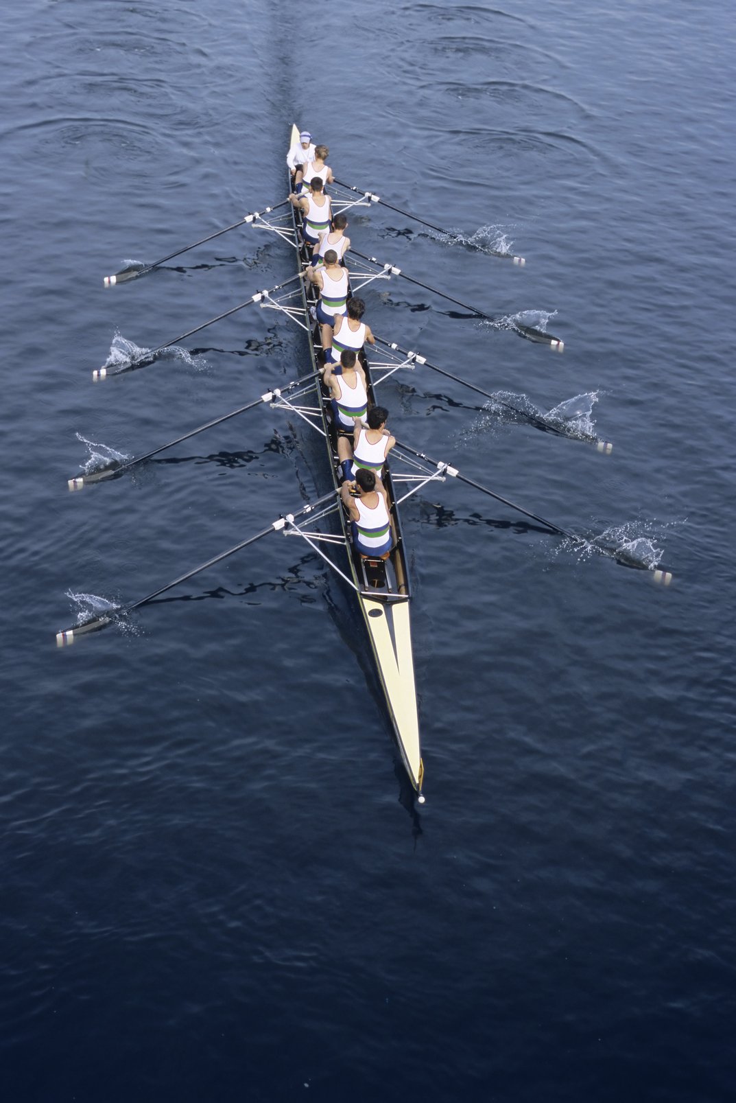 Ein Foto von einem Ruder-Achter.