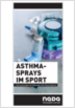 Cover des Flyers 'Asthmasprays im Sport'